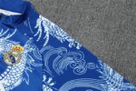 Real Madrid 2025-26 Black Blue Half Zip Long Sleeve Training Kit - Image 7