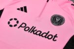 Inter Miami CF 2025-26 Pink Half Zip Long Sleeve Training Kit - Image 7