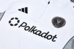 Inter Miami CF 2025-26 White Half Zip Long Sleeve Training Kit - Image 7