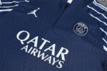 PSG Jordan 2025-26 Royal Blue (UCL Edition) Half Zip Long Sleeve Training Kit - Image 7