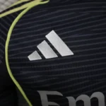Real Madrid 2025-26 Navy Yellow Stripe Special Edition Jersey Player Version - Image 8