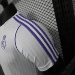 Real Madrid 2025-26 White Purple Trim Co-Branded Jersey Player Version - Image 8