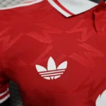 Manchester United 2025-26 Red White Collar Co-Branded Jersey Player Version - Image 8