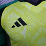 Jamaica 2025-26 Bright Yellow Pattern Jersey Player Version - Image 8