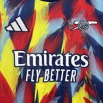 Arsenal 2025-26 Colorful Pre-Match Training Jersey - Image 8
