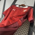 Portugal 2025-26 Red Floral Training Jersey - Image 8
