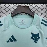 Cruzeiro 2025-26 Light Green Training Kids Kit - Image 8