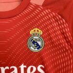 Real Madrid 2025-26 Red Gradient Goalkeeper Kids Kit - Image 8