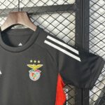 Benfica 2025-26 Black Red Training Kids Kit - Image 8