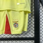 Benfica 2025-26 Yellow Goalkeeper Kids Kit - Image 8