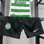Sporting Lisbon 2025-26 Home Kids Kit - Image 8