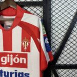 Sporting Gijon 2008-09 Home Retro Jersey - Image 8