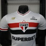 Sao Paulo 2025-26 Home Jersey With All Sponsors Player Version - Image 8