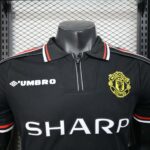 Manchester United 1998-99 Away Retro Jersey Player Version - Image 8