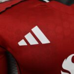 Manchester United 2025-26 Home Jersey Long Sleeve Player Version - Image 8