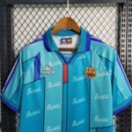 Barcelona 1995-97 Away Retro Jersey - Image 8