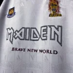West Ham United 1999-00 Iron Maiden Away Retro Jersey - Image 8