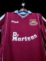 West Ham United 1999-01 Home Retro Jersey - Image 8