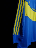 Boca Juniors 1981-82 Home Retro Long Sleeve Jersey - Image 8