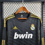 Real Madrid 2011-12 Away Retro Long Sleeve Jersey - Image 8