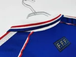 France 1998-99 Home Retro Long Sleeve Jersey - Image 8