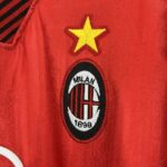 AC Milan 1998-99 Red Away Retro Jersey - Image 8