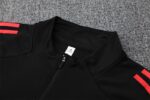 Bayern Munich 2025-26 Black Half Zip Long Sleeve Training Kit - Image 8