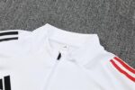 Ajax 2025-26 White Half Zip Long Sleeve Training Kit - Image 8