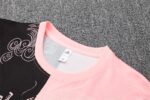 Real Madrid 2025-26 Black Pink Short Sleeve Training Kit - Image 8