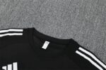 Real Madrid 2025-26 Black Short Sleeve Training Kit - Image 8