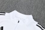 Real Madrid 2025-26 White Half Zip Long Sleeve Training Kit - Image 8
