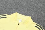 Real Madrid 2025-26 Yellow Half Zip Long Sleeve Training Kit - Image 8