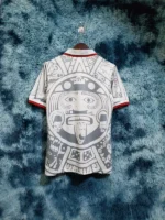 Mexico 1998-99 White Retro Jersey - Image 8