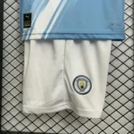 Manchester City 2025-26 Home Kids Kit - Image 8
