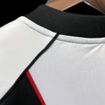 Vasco da Gama 2002-03 White Black Sash Retro Jersey - Image 9