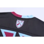 Iron Maiden x West Ham United Black Retro Jersey - Image 9