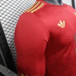 Bayern Munich 2025-26 Red Gold 125th Anniversary Special Edition Long Sleeve Jersey Player Version - Image 9