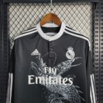 Real Madrid 2014-15 Second Away Retro Long Sleeve Jersey - Image 9