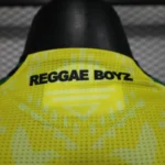 Jamaica 2025-26 Bright Yellow Pattern Jersey Player Version - Image 9