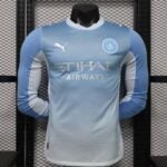Manchester City 2026-27 Home Long Sleeve Jersey Player Version
