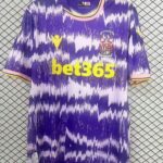 Stoke City 2025-26 Away Jersey Fan Version