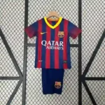 Barcelona 2013-14 Home Retro Kids Kit