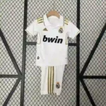 Real Madrid 2011-12 Home Retro Kids Kit