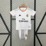 Real Madrid 2013-14 Home Retro Kids Kit