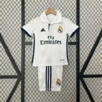 Real Madrid 2016-17 Home Retro Kids Kit