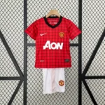 Manchester United 2012-13 Home Retro Kids Kit