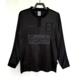 Liverpool 1995-96 Blackout Special Edition Retro Long Sleeve Jersey