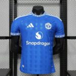 Manchester United 2026-27 Blue Monogram Special Edition Jersey Player Version