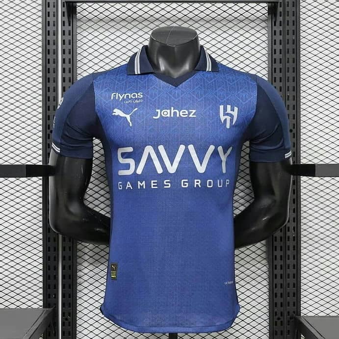 01-5936.jpg Al-Hilal 2026-27 Navy Blue-Geometric Special Edition Jersey Player Version - Image 1
