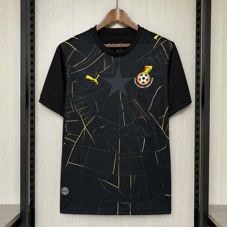 01-5972.jpg Ghana 2026 FIFA World Cup Black Special Edition Jersey - Image 1
